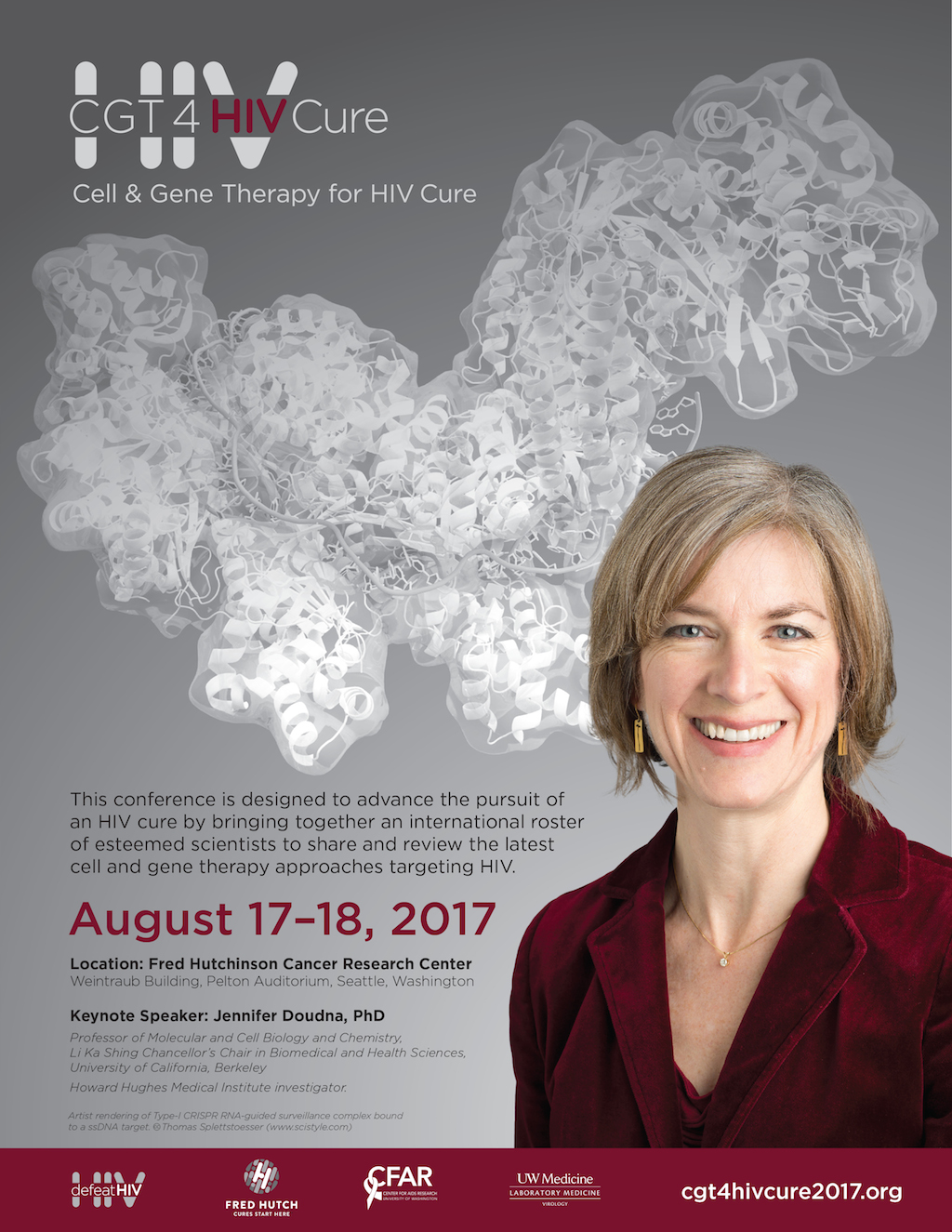DefeatHIV Cure Conference Flyer 2017 021517